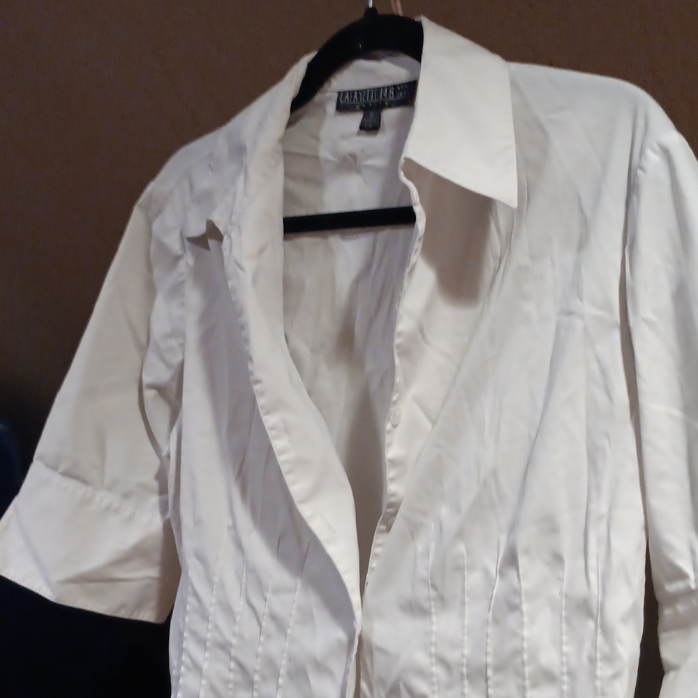 Lafayette new York button up blouse